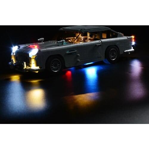 Led Light Kit For Creator James Bond DB5 Car Compatible With 10262 And 21046 (Not Included Building Blocks)
