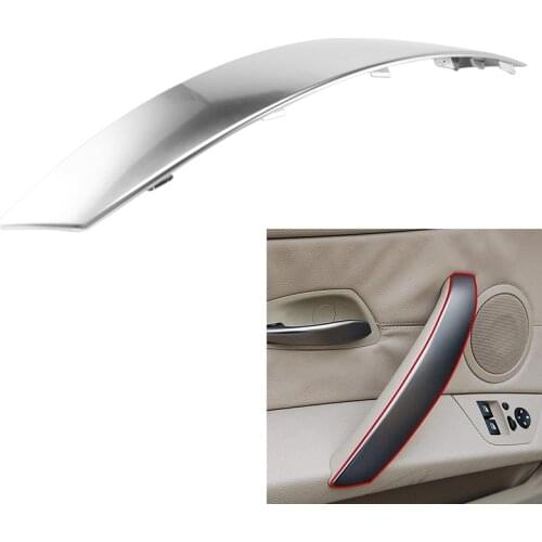 Top!-Car Left Door Handle Cover Car Inner Door Decor for BMW- Z4 E85 E86 2002-2008