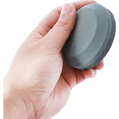 K5DC 240/400# Household Knife Whetstone Round Axe Sharpening Stone Hand Dual Grit Tool For Kitchen Accessories Tool