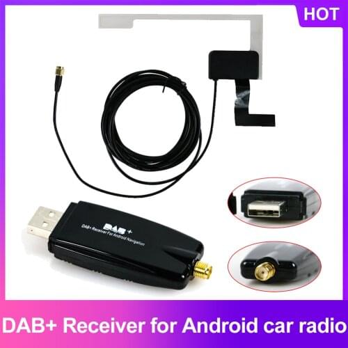 Extension Antenna Universal DAB USB Portable Adapter Signal Receiver For Android Car Player For Europe Australia USA