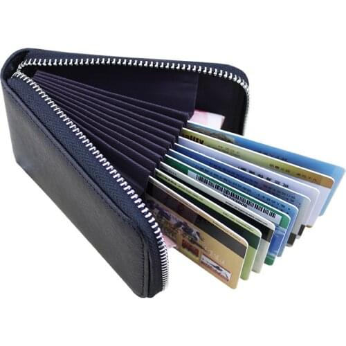 Easy Bag Portable Exquisite Cards Storaging Organizer Excellent Leather Storage Bag Smart Travel Bag Porta Moedas