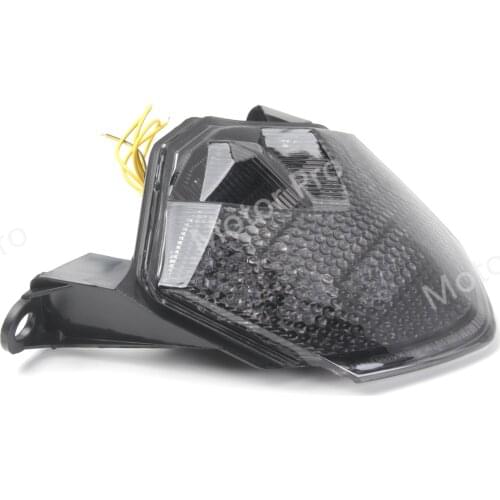 Taillight For Kawasaki Ninja ZX6R ZX-6R ZX10R ZX-10R LED Turn Signals Brake Tail Light Motorcycle 2008 2009 2010 2011 2012 C