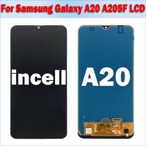 1 PCS INCELL For Samsung Galaxy A20 A205 SM-A205F LCD Display Touch Screen Digitizer Assembly