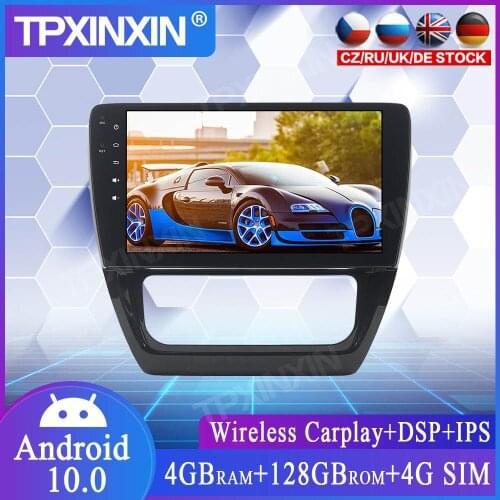 128GB Android 10 For VW SAGITAR 2012-2014 Car Multimedia Player GPS Navigation Head Unit Auto Radio Stereo Tape Recorder Carplay
