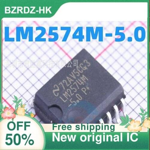 2-10PCS/lot LM2574M-5.0 LM2574MX-5.0 SOP-14 5V New original IC