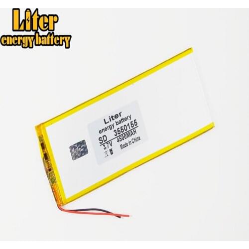 3.7V lithium polymer batteries 4500mah universal battery brand tablet PC 3550155