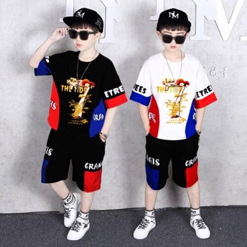Baby Boy Clothing Sets Fashion Summer T-Shirt Number 7 Children Clothes Suits Shorts Suit for Kid Outfit Children Tracksuit