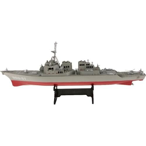 1/350 Scale Plastic Warship USS Arleigh Burke Decorative Boat Model Collectables