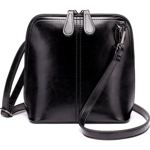 Fashion Women handbags Genuine Leather Shoulder Bags retro Woman Shell Messenger Bag Designer Small Crossbody Bags bolsos mujer