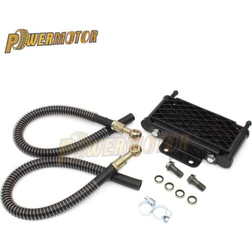 Motorcycle Oil Cooling Cooler Radiator for 50 70 90 110 125 Horizontal Engine Chinese Dirt Pit Bike ATV Motorcycle KAYO APOLLO