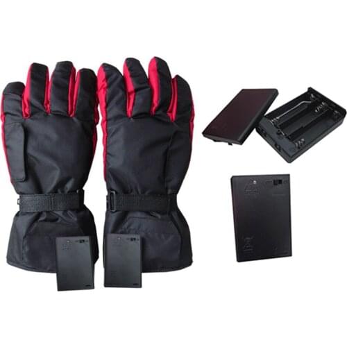 Heated Gloves Winter Outdoor Soft Elastic Breathable Windproof Waterproof Snow Ski Gloves Winter Outside Sport Riding Skid glove