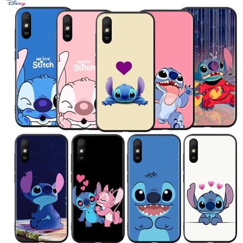 Silicone Cover Cute Lilo Stitch For Xiaomi Redmi 9T 9 9C 9A 9AT 9i 8 8A 7 6 Pro 7A 6A 5 5A 4X Plus Phone Case