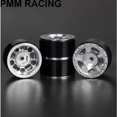RC model car Metal Aluminum alloy wheel hub 1 pair For 1/24 RC Car Axail SCX24 Deadbolt C10 JLU B-17 Upgrade parts accessories