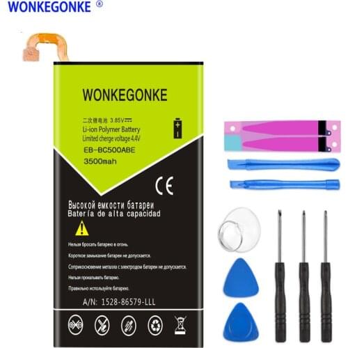 WONKEGONKE EB-BC500ABE Battery for Samsung Galaxy C5 SM-C5000 Batteries + Tools