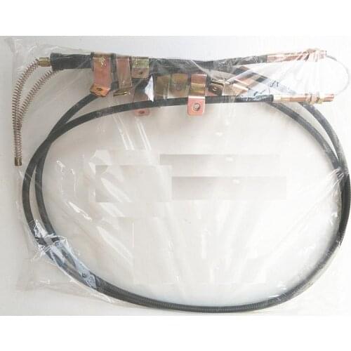 2pcs/kit Parking brake cables hand brake lines for Chinese HAFEI LUBAO LOBO Naza 465 Engine Auto car motor parts