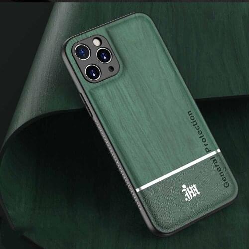 For Iphone 11 12 Pro XS Max Case For Apple Iphone 6 6s 7 8 Plus X XS XR 12 Mini SE 2020 Cover Wood Pattern TPU Phone Protector