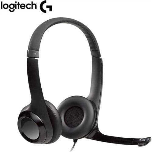 Logitech H390 USB Computer Headset with Enhanced Digital Audio and In-line Controls