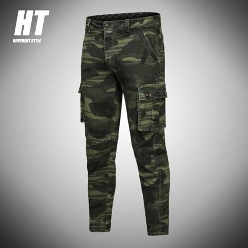 Camouflage Mens Cargo Pants Hip Hop Harem Joggers Casual Pants Men 2021 Fashion Multi-pocket Military Tactical Male Trousers
