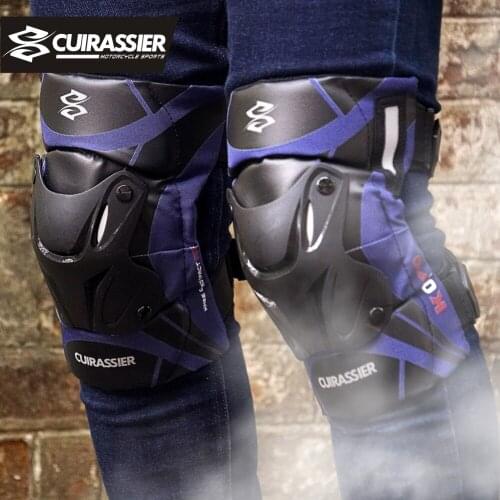 Cuirassier K01Motorcycle Mtb Knee Pads Moto Outdoor Sports Protection Fireproof Anti-Fall Motocross Cycling Protective Equipment