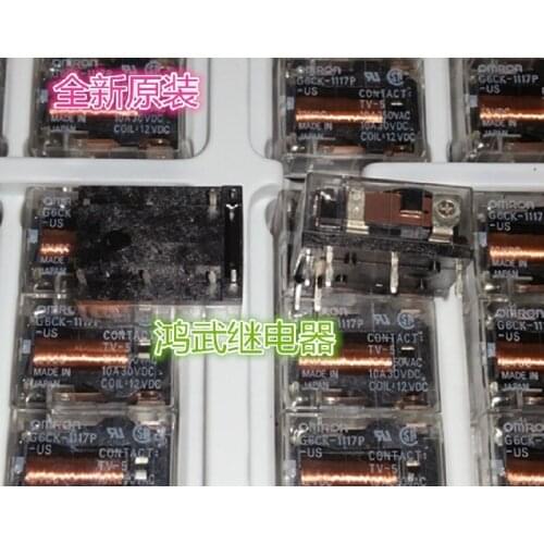 New genuine G6CK-1117P-US-12VDC Relay available in stock