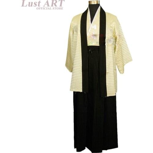 Asia & Pacific Islands Clothing new design mens kimono men japanese kimono traditional new male kimono AA046