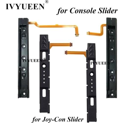 IVYUEEN Original for Nintendo Switch JoyCon LR Slide Left Right Slider Railway with Sensor Flex Cable Replacement Repair Parts