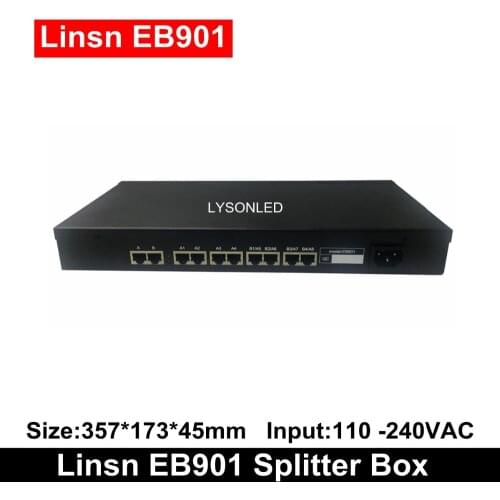 Linsn EB901 Splitter Box ,Full Color Display LED Signal for Large screen multi-display(TS802 / RV908M32 on sale)