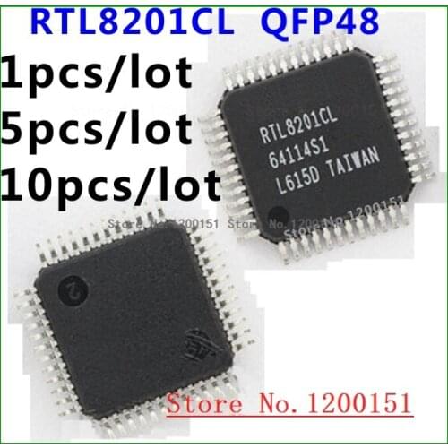 RTL8201 RTL8201CL RTL8201CL-VD-LF QFP-48