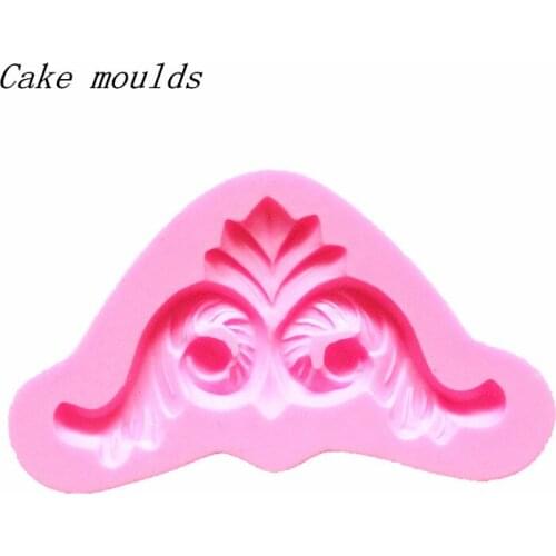 Wholesale Silicone mold K211 Mini orchid flower relief shape Decoration Clay mold Fondant cake mold