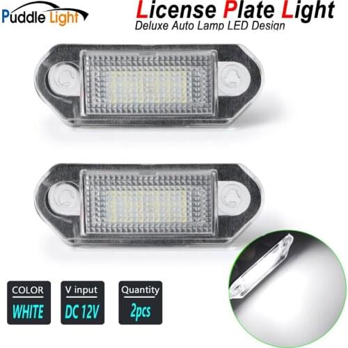 LED Car License Number Plate Light Lamp Bulbs For VW Golf 3 2 Jetta Vento koda Octavia I Combi 1996-2010 Licence Plate Light