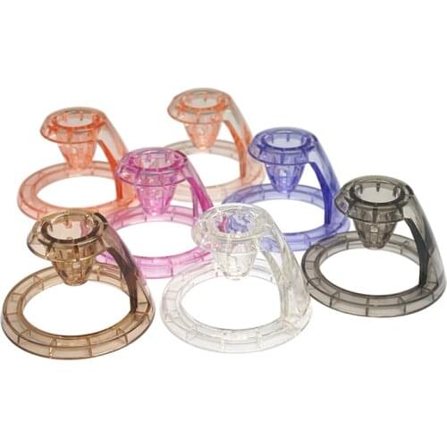 High Temperature Resistant 3D Printing Pen Holder Stand Bracket Base Mat PC Holder Mount for 3D Printer Pens Random Color