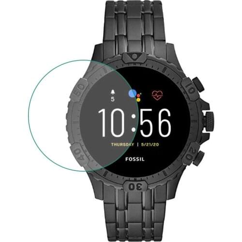 Smartwatch Tempered Glass Protective Film For Fossil The Carlyle HR / Julianna HR/ Garrett HR Gen 5 Watch Screen Protector Cover