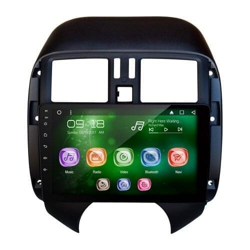 Allways 9" IPS Screen Android 8.1 Quad-core Ram 1GB Rom 16GB Car Multimedia for Nissan Sunny 2008-2015 with 2.5D Touch Screen