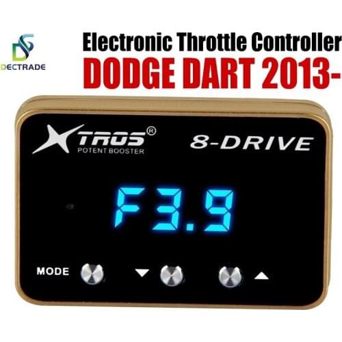 DECTRADE Car Electronic Throttle Controller Racing Accelerator Potent Booster For Dodge Dart 2013- Tuning Parts 8 Drive
