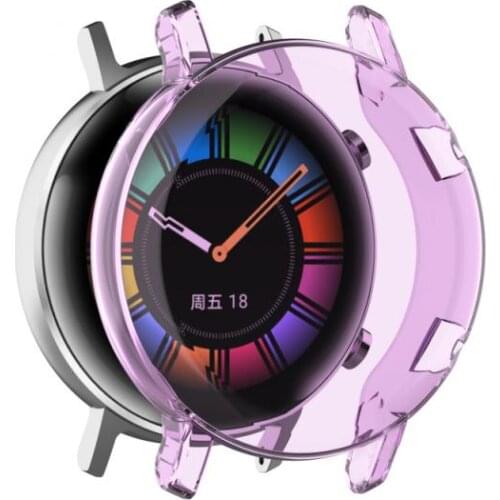 1pcs Watch Case For Huawei Watch GT 2 42 mm Case Soft Silicone TPU Protective Watch Cover Protector Frame For Huawei GT2 42mm