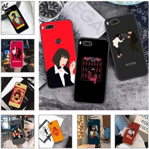 Pulp Fiction soft Silicone Phone Case For Xiaomi Mi Redmi Note 8T 9T 9S 9A 10 7 8 9 Lite pro