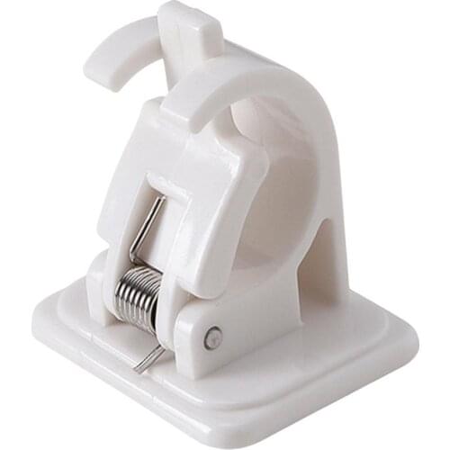 Fishing Rod Holder Stable Carp Fishing Rod Rest Head Gripper Fishing Rod Pod Holder Magic Magnet Clips Adhesive Wall Mounted