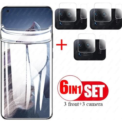 Hydrogel Film for Xiaomi 11 Ultra Camera lens glass Poco X3 NFC Pro F3 M3 11 Lite 11i Pro 10T 10TPro 10TLite Screen Protector