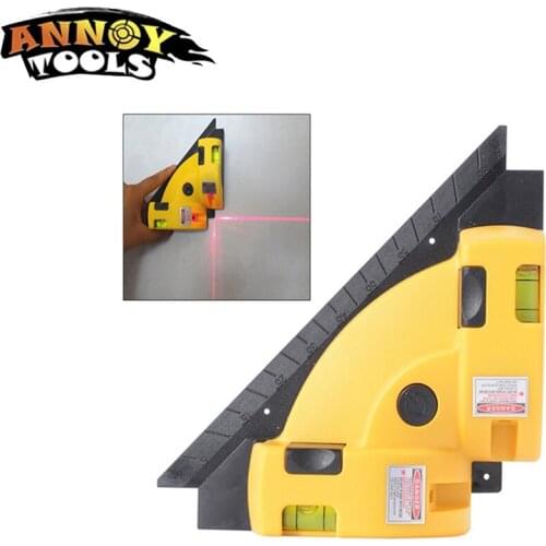Laser levers Right Angle 90 Degrees Vertical Horizontal Laser Measuring Instrument Vertical Level Measurement Tool