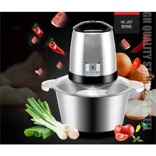 Meat Grinders Stainless steel meat grinder, electric mixer, ginger, garlic, chili powder, grinder NEW