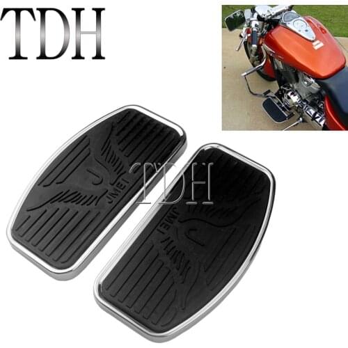 For Honda Shadow Rider Front Floorboard Motorcycle Driver Footrest Foot Peg Rest VT750 VT400 2004-2012