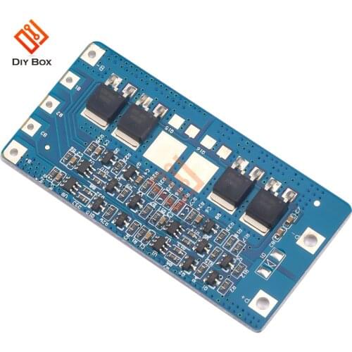 Bms 4S 20A Li-ion Lithium 18650 Battery Protection Board 14.8V 16.8V 18650 Battery Charge Protection Module Balancer