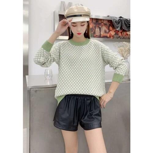 Autumn Winter Thick Sweater Women Knitted Pullover Sweater Long Sleeve o-neck Slim Jumper Soft Warm Sweater woman sweaters