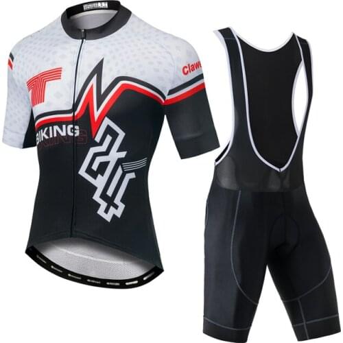 YOCENE Men Hot Selling Motorbike Shorts Sleeve Jersey High Elasticity Triathlon Set Quick Dry Bike Sports Suit