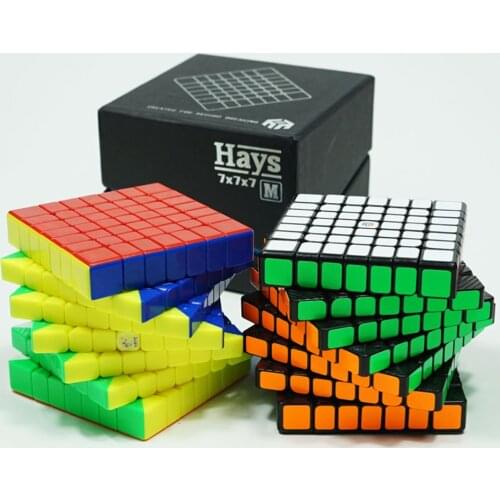 Yuxin Hays 7x7/Yuxin Hays M 7x7 Magnetic Vesion Zhisheng 7*7 Magic Cube Professional Speed Cube Educational Toys For Kids