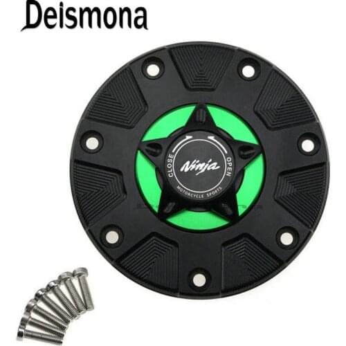 For KAWASAKI NINJA 250/400/650 NINJA250 NINJA 400 NINJA 650 Motorcycle Modified parts CNC Quick Release Cover Gas Fuel Tank Cap