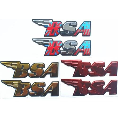 3D BSA Sticker Cartoon Motorcycle Car Covers Styling Bsa Jdm Stickers Decals BSA sticker