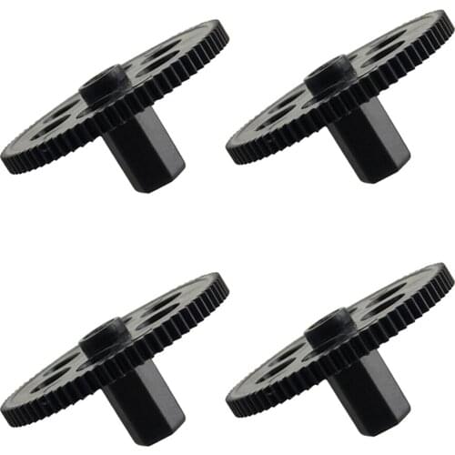 4-Pack Upgrade Shaft Large Main Gear Spare Parts for Visuo XS809 XS809HW XS809HC