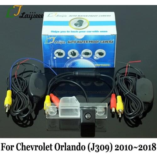 Car Wireless Rearview Camera For Chevy Chevrolet Orlando J309 2010 2011 2012 2013 2014 2015 2016 2017 2018 / RCA AUX Interface HD CCD Night Vision Auto Backup Reverse Camera