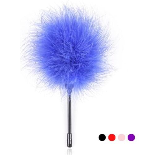 BDSM Adult Game Sex Toys Couple Tease Flirting Tickled Tool Soft Feather Whip Accessories